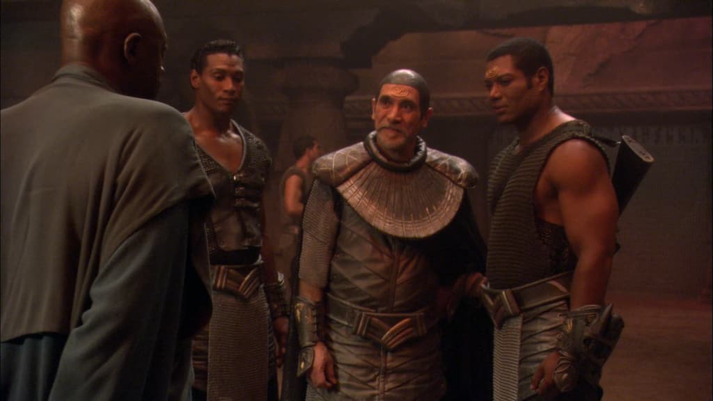 An image from Stargate SG-1 Season 8 Episode 16, "Reckoning Pt. 1"